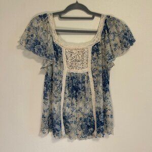 Denim & Supply Ralph Lauren Lace Shirt